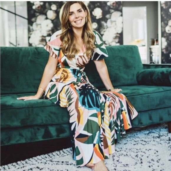 Anthropologie X Hutch Tropical Maxi Dress - Picture 11 of 11